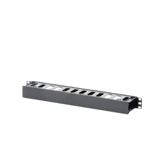 Organizador de Cables Horizontal de 1U para Rack de 19