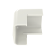 Esquinero exterior, para uso con canaleta LD5, material ABS, Color Blanco Mate