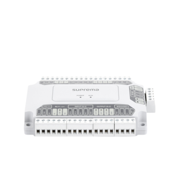 Módulo para Control de Puertas / 2 Entradas/Salidas Weigand / 4 Salidas de Relevador tipo C / Uso con BioStar 2