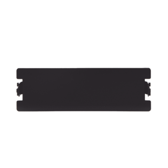 Placa ciega color negro para Distribuidor de Fibra Óptica LP-ODF-8024