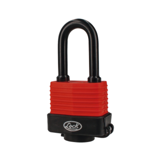 Candado Impermeable con Llave Estándar /Arco Largo de 46 mm/ Nivel de Seguridad 4 / Línea Comercial.