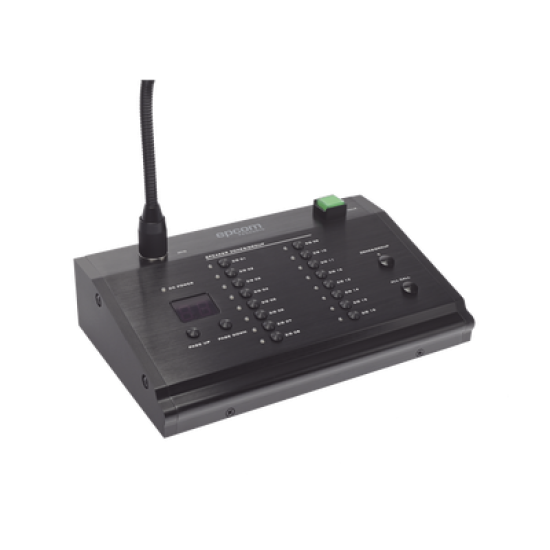 Microfono de 16 Zonas | Soporta Máximo 32 Pzas en Cascada