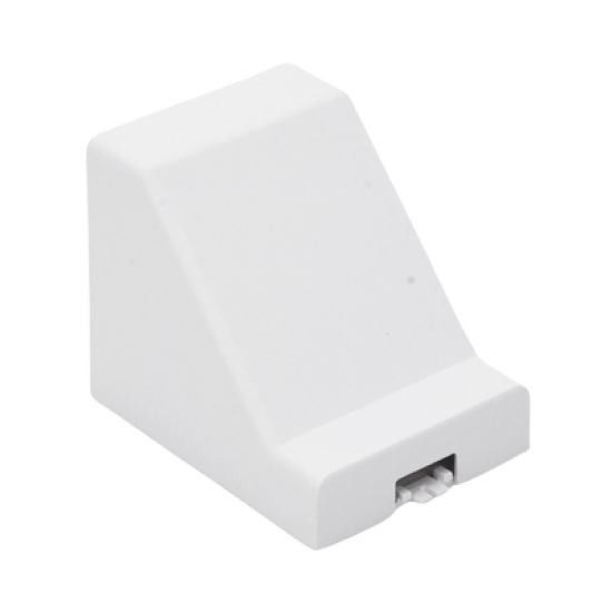 Derivación techo a canaleta color blanco de PVC auto extinguible, compatible con canaletas: PT48, TMK1735, TMK1735SD, TMK1020, TMK1020CD, TMK1020SD, TMK1720, TMK2560 (6150-01002)