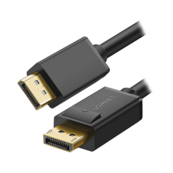 Cable DisplayPort 1.2 Macho a Macho/ Longitud 1.50 m / Versión DP1.2 / Soporta 4K@60Hz; 2K@144Hz / Soporta 3D / Color profundo de 8 y 10 bits / Blindaje Interno Múltiple / Cobre Estañado 28AWG  / Botón de Liberación