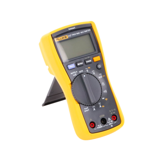 Multímetro Digital para Electricista, con Detector de Voltaje sin Contacto, Uso con Voltaje Máximo de 600 V, Pantalla LED Retroiluminada