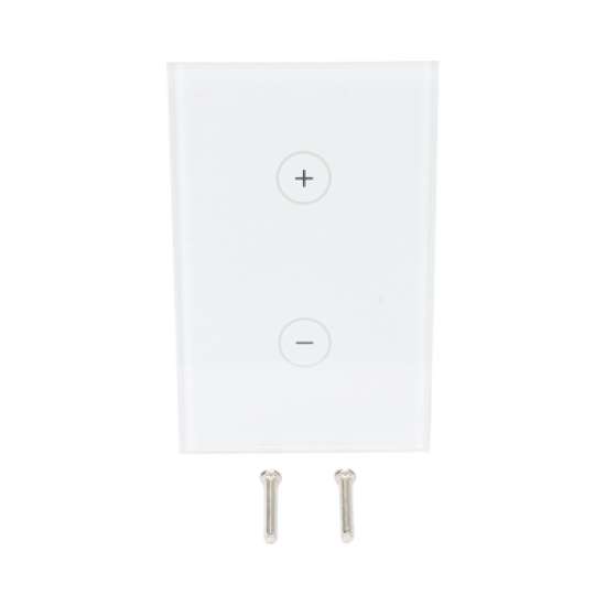 (ZWAVE) Dimmer panel táctil touch inalámbrico Zwave Plus. Compatible con Hubitat HC8, Álula  M2M, otros 