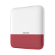 (AX PRO) Sirena Inalámbrica con Estrobo Rojo para Exterior IP65 / 110 dB