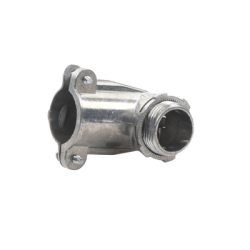 Conector curvo para tubo flexible 3/4