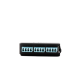 Placa Acopladora LightVerse, 6 Conectores Dúplex LC/UPC, Acepta hasta 12 fibras Multimodo OM3 y OM4  (No Shuttered)