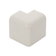 Esquinero exterior, para uso con canaleta LD10, material ABS, Color Blanco Mate
