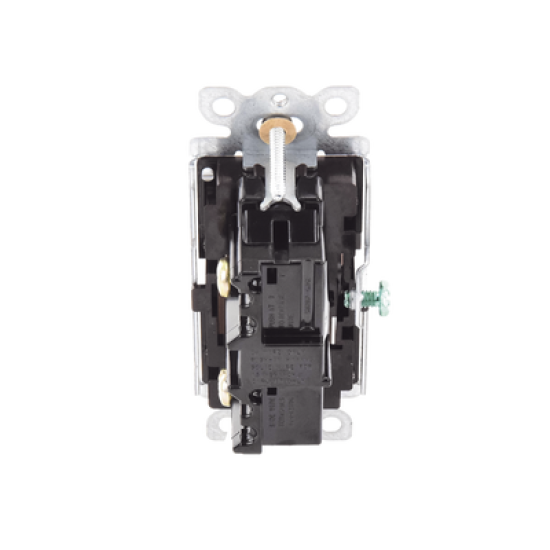 Apagador convencional On/Off, 15 Amp un solo polo.