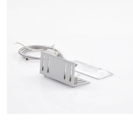 Contacto magnético para piso uso rudo con 55cm de cable blindado / GAP 75mm / Placa de montaje de 