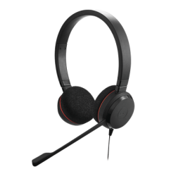 Jabra Evolve 20 DUO con conexión USB, micrófono con cancelación de ruido de ultima generación, configuración Plug and Play (4999-829-209) 