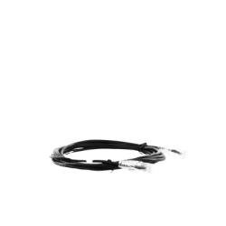Cable de Parcheo Slim UTP Cat6A - 3 m Negro, Diámetro Reducido (28 AWG)