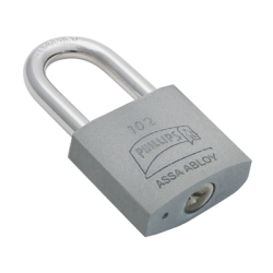 Candado de Hierro Sólido de Alta Resistencia / Gancho Largo / Llave PH-32 para 4 Pernos de Combinación  / Para Condiciones Secas  y Protegidas.