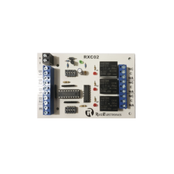 Tarjeta para control de Esclusas para 2 puertas con temporizador en desbloqueo y bloqueo/ entrada para botón de emergencia/ salida de emergencia.