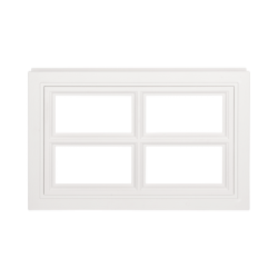 Ventana p / puerta d / garage / cuadro corto.