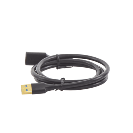 Cable Extensor USB 3.0 / 1 Metro / Macho-Hembra / 5 Gbps / Ultra Durabilidad / Núcleo de cobre estañado 28/22 AWG / Blindaje interior múltiple / Ideal para teclado, mouse , etc.