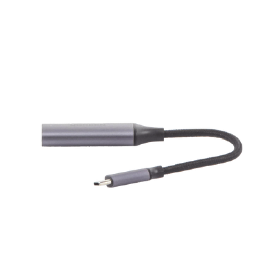 Cable Adaptador USB C a HDMI 4K@60Hz / Convertidor Thunderbolt 3 / Caja de Aluminio / HDMI V2.0 / 3D / Longitud del cable 10cm