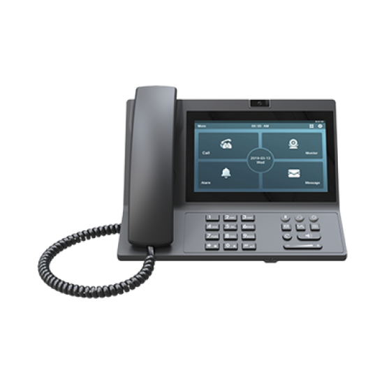 Estación de Guardia para Sistema Multi-apartamentos / Gestión 100% en la Nube / Interfaz Web / ANDROID / SIP / 7 Pulgadas Touch / WIFI / POE /  Cámara de 2MP / Bluetooth /  HDMI / USB Tipo C 