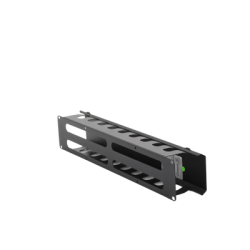 Organizador de Cables Horizontal de 2U para Rack de 19