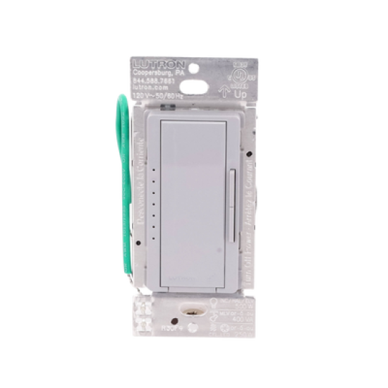 Atenuador Dimmer PRO para linea RadioRa2, RadioRa3 y RA2 Select, el cable neutro es opcional 250W LED / CFL Girs