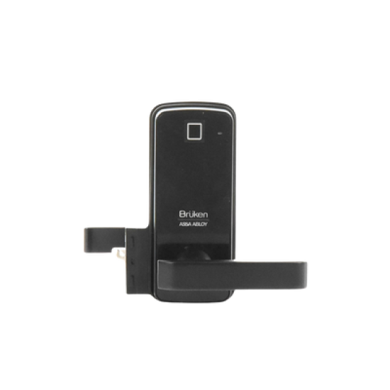 Cerrojo Electrónico con Manija y Lector de Huella/ Tarjeta para Puerta de Vidrio