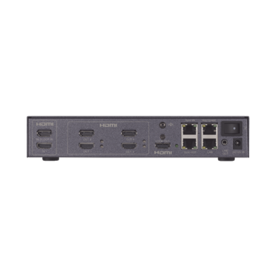 Controlador de Videowall 4K Administrable / 2 Entradas HDMI / 4 Salidas HDMI / Soporta Conexión en Cascada