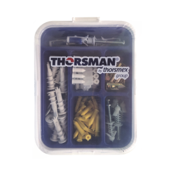 Kit para Sistemas de Fijación en Yeso, Muros Falsos, Tabique hueco, Uso en interiores  (91 piezas)