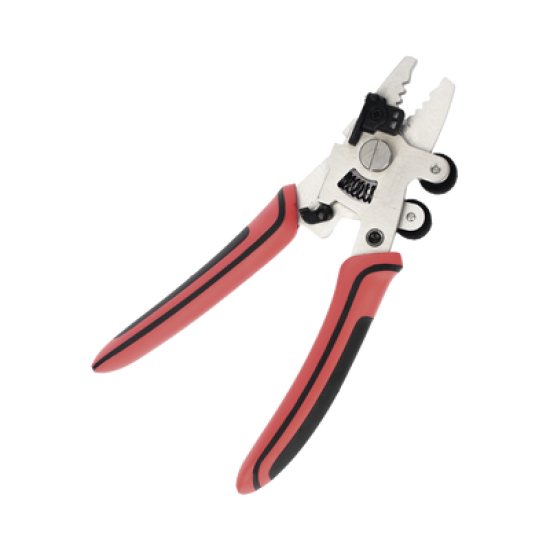 Desforradora de Fibra Óptica 9 en 1 / Desforradora de 3 Posisciones  / Tijeras / Limpiador de algodón para Hilo de Fibra Óptica / Cortadora de Cable Mensajero