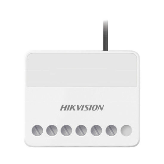 (AX PRO) Relevador Inalámbrico / 1 Entrada de Alarma 24/7 / 1 Salida de Relevador 0 a 36 Vcc (Max. 5 A)