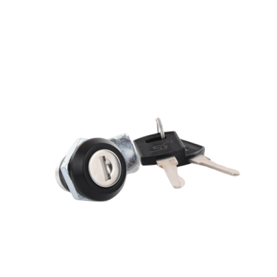 Cerradura con Paleta Metálica con 2 llaves para Gabinetes PST de Poliéster. 