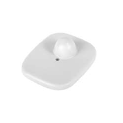 Paquete de 100 Tags RF Para Ropa, Color Gris Claro