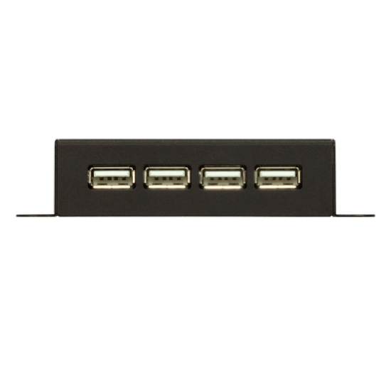 Extensor USB 2.0 |Cat 5| Hub de 4 puertos | hasta 50 metros 