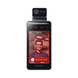 Face station F2, Lector Facial / Notificación por Temperatura / RFID(125kHz EM & 13.56 Mhz MIFARE) compatible con SEOS y  con BioStar2