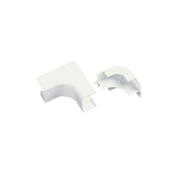 Esquinero Interior, para uso con Canaleta LDPH10 y LD2P10, material ABS, Color Blanco