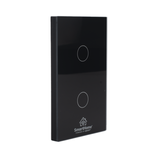 (ZigBee) Apagador switch inalámbrico ZigBee, control de 2 regresos de carga, 110V