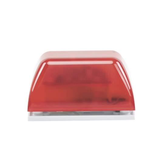 Minicontrolador Audiovisual de Uso No Autorizado o Situaciones Urgentes, Color Rojo