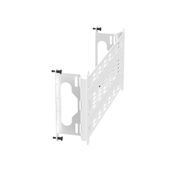 Accesorio Para Montaje de Equipos o Dispositivos en Gabinetes Multipropósito, de Instalación a Presión, de Acero, Color Blanco