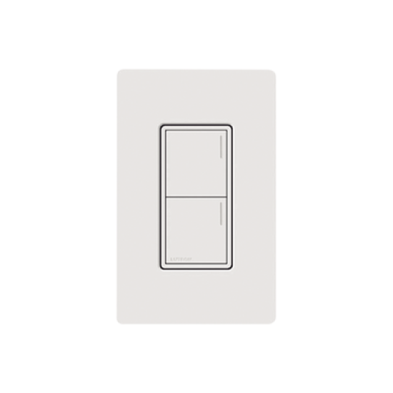 (RadioRa3) Botonera Sunnata Blanco 2 escenas para Radio RA3, programe escenas diferentes en cada botón.