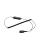 Cable para diademas BIZ1500, BIZ2300 y BIZ2400, para compatibilidad con telefonos AVAYA 96xx/16xx QD a RJ-9 (88001-03) (88001-04) 