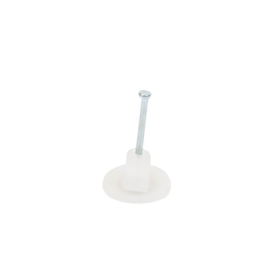 Grapa para cable plano de 5mm color transparente (100pzs) (3209-00100)