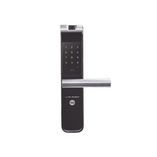 Cerradura Autónoma YMF40A con Teclado y  Biométrica con Huella de Alto Diseño Estético! Para puertas de 35 a 90 mm de espesor