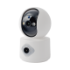 Camara doble lente 3mp| Wifi| autoseguimiento| Detección de movimiento| audio de 2 vias| almacenamiento hasta 128GB
