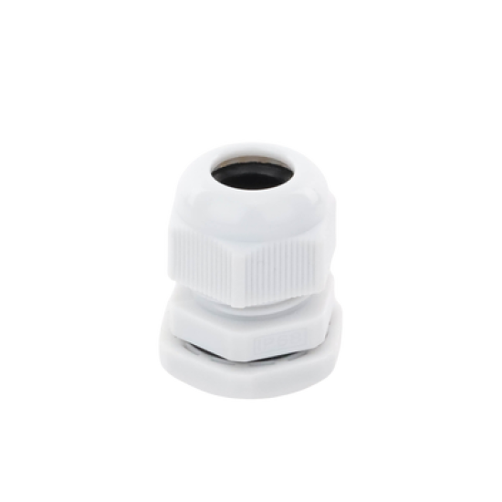 Conector Plástico Tipo Glándula para Cable de 6 a 12 mm de Diámetro.