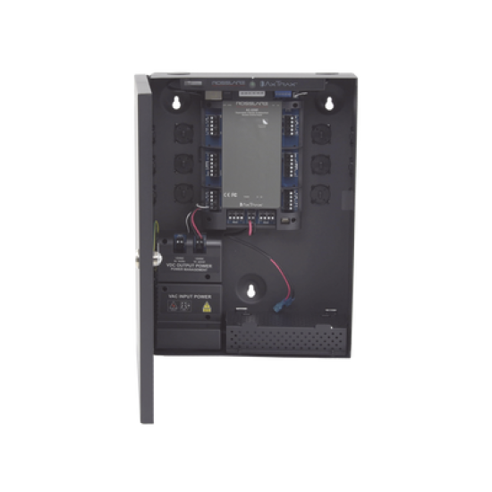 Controlador de Acceso para 2 lectoras / Expandible a 2 Lectores Adicionales / 30,000 Tarjetas / Incluye Gabinete y Fuente de Alimentación / Nueva Generación!