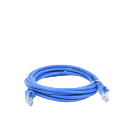 Cable de parcheo UTP Cat5e - 3 m - azul