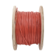 Bobina de 152 Metros de Alambre / 2 x 14 AWG / BLINDADO / Tipo FPLR / Color Rojo / Para Aplicaciones en Sistemas de Detección de Incendio y Sistemas de Evacuación