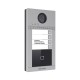 Videoportero IP 2 Megapixel / Llamada y Apertura Remota desde App Hik-Connect / PoE / Exterior IP65 + Antivandalico IK08 / 4 Departamento / Apertura con Tarjeta / Soporta 2 Puertas y hasta 6 Monitores