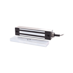 CERRADURA ELECTROMAGNETICA DE 600LB  CON  CORDON ARMADO